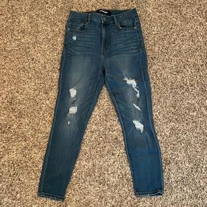 Express Distressed Jeggings